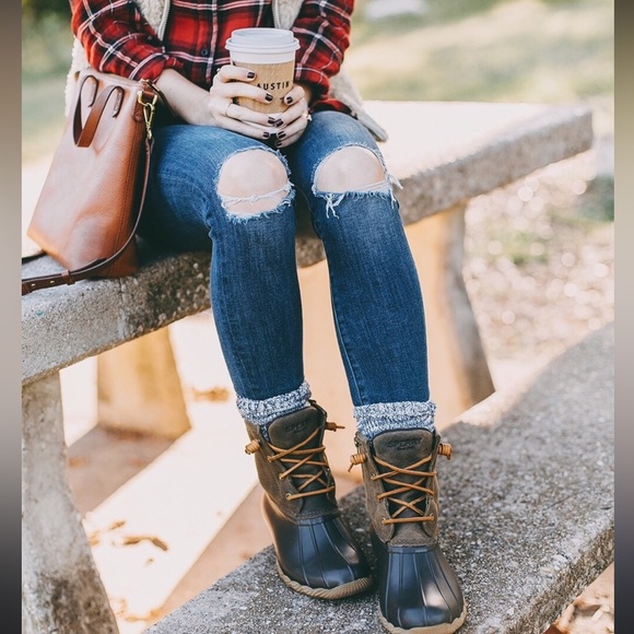 SPERRY Two-Tone Waterproof Duck Boots 6.5 - Picture 12 of 12